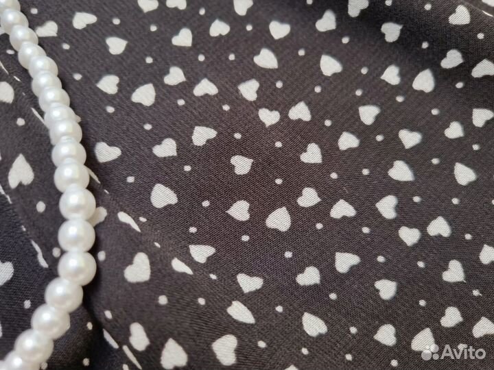 Платье шифоновое с длинным рукавом 52 Zolla