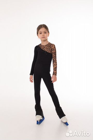 Комбинезон для фигурного катания Леопард