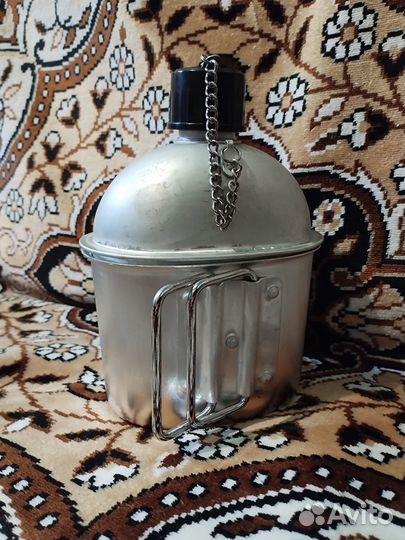Фляга алюминиевая