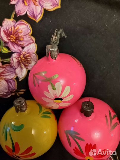 Ёлочные игрушки СССР