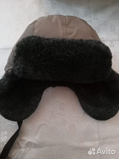 Шапка детская на мальчика зимняя