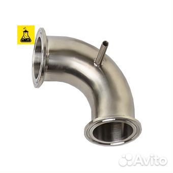 Поворот на 90 со штуцером к колонне на 1,5 дюйма