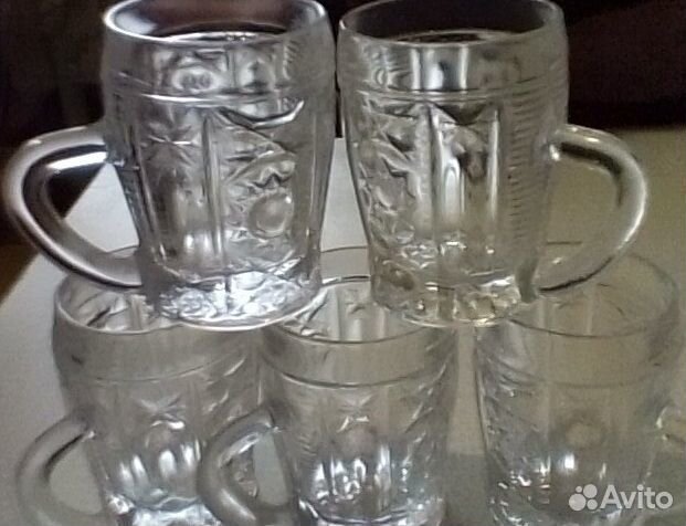 Набор хрустальных кружек СССР