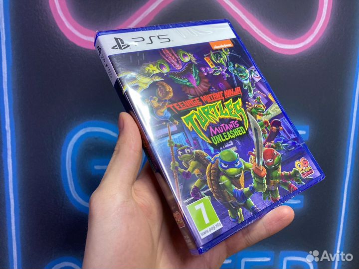 Диск ps5 Teenage Mutant Ninja Mutant Unleashed