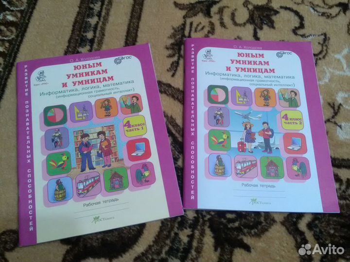 Рабочие тетради юным умникам и умницам
