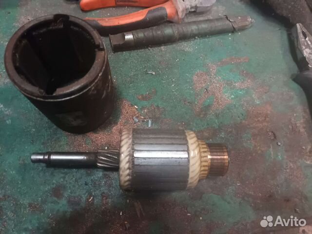 Якорь стартера логан1.4