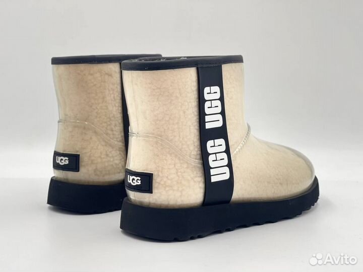 Женские Ugg Classic Clear Mini Natural Black