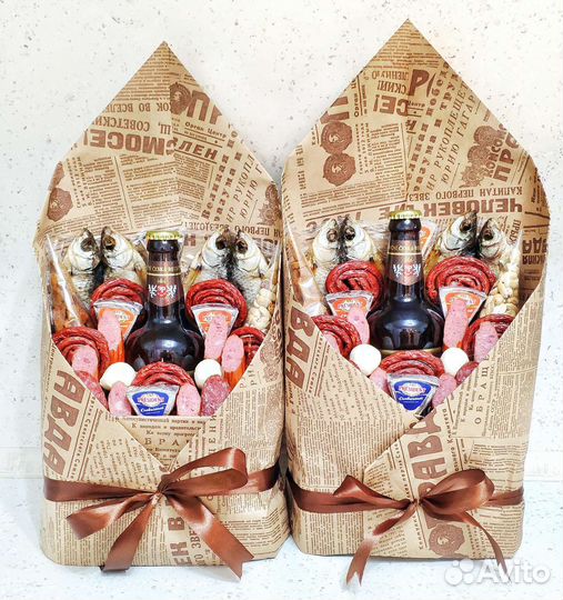 Мужские букеты съедобные