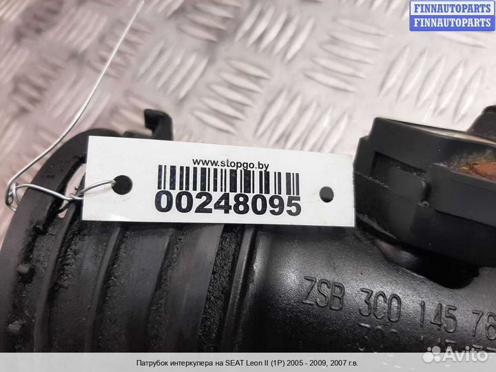 Воздухозаборник seat Leon II (1P), 2007 2.0 Дизель