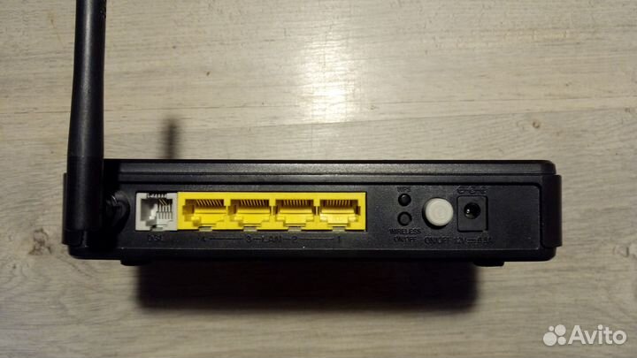 Рабочий роутер Wi-Fi D-link dsl 2640u, без блока п