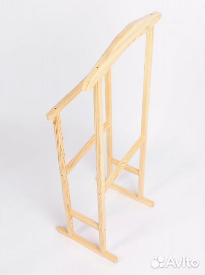 Деревянная вешалка плечики напольная