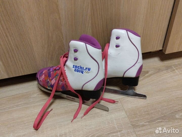 Б/у коньки детские фигурные