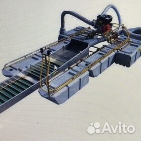 Мобильный шлюз грохот «МГИ-0.3» для добычи золота