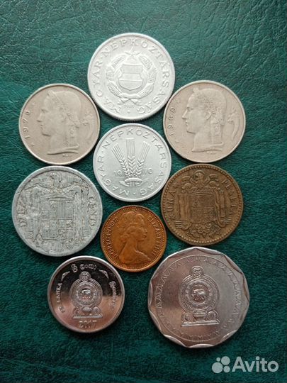 Лот иностранных монет