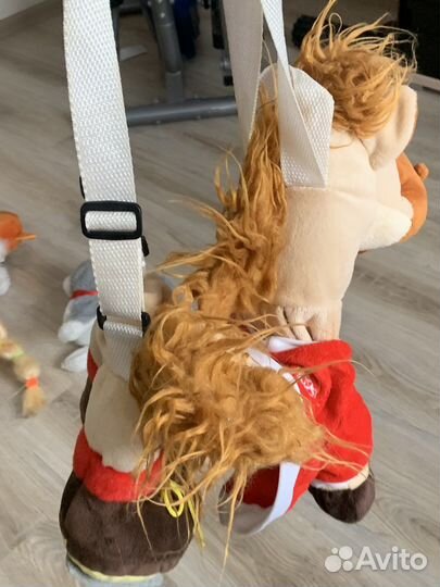 Мягкая игрушка рюкзак Конь