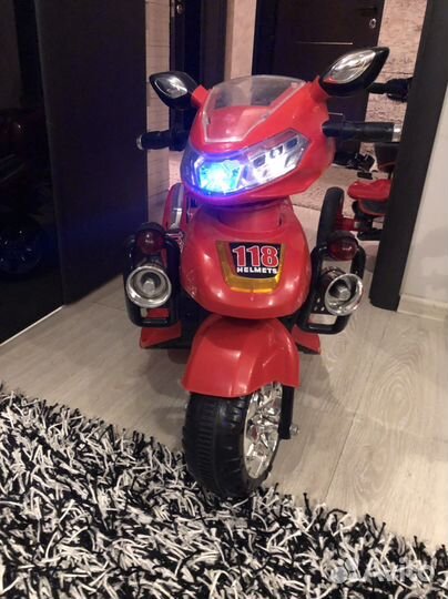 Электрический мотоцикл детский