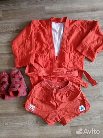 Комплект для самбо, на рост 146-152 см