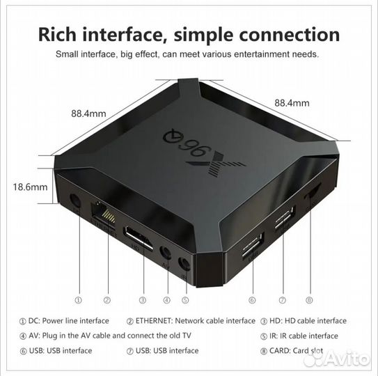 SMART TV приставка Android с IP TV и фильмами