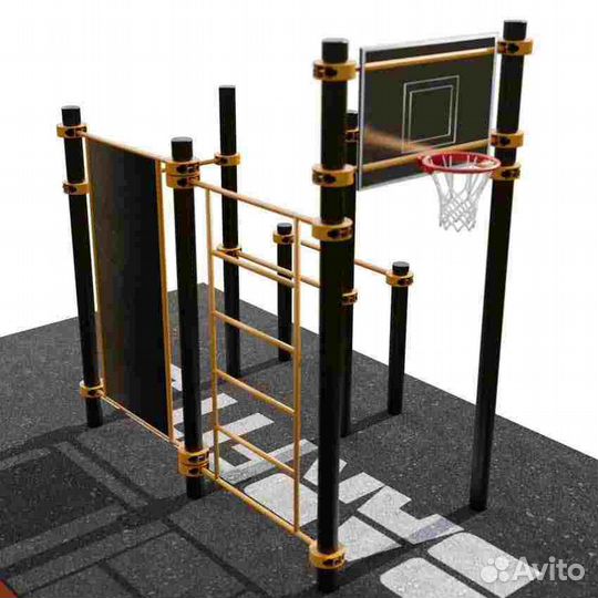 Спортивные Комплексы Турник, скамья, брусья