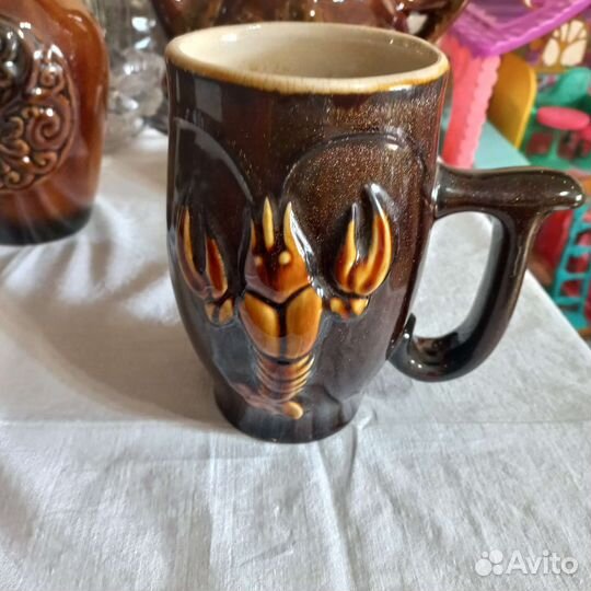 Кувшины грузинская обливная керамика