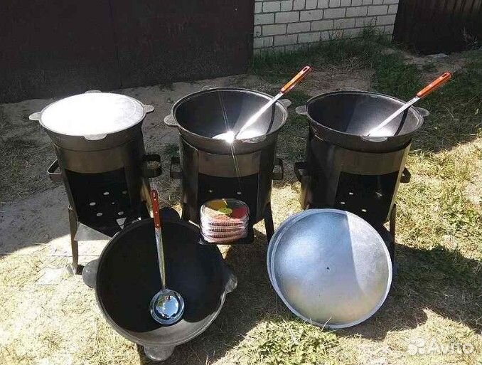 Казан узбекский чугунный