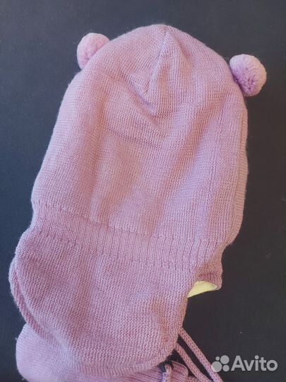 Шапка шлем reima 0-6 мес