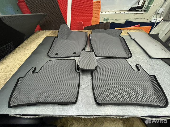 Eva коврики 3D и ева Эво коврики 3д с бортами