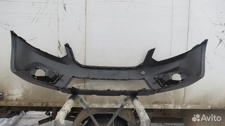 Бампер передний Skoda Yeti рестайлинг (2014)