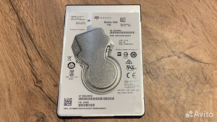 Жесткий диск Seagate 1 тб