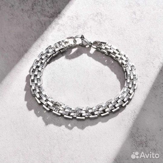 Браслет унисекс из нержавеющей стали