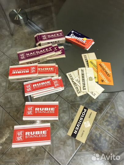 Лезвия для бритья rubie. Новые