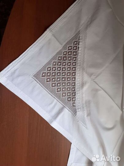 Скатерти винтаж, баттенбергское, ришелье