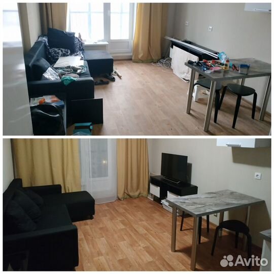 Уборка квартир, клининг