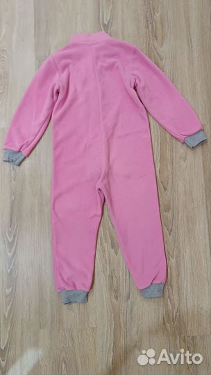 Флисовый комбинезон для девочки 116