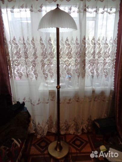 Торшер напольный латунь Италия