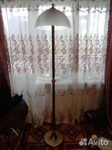 Торшер напольный латунь Италия