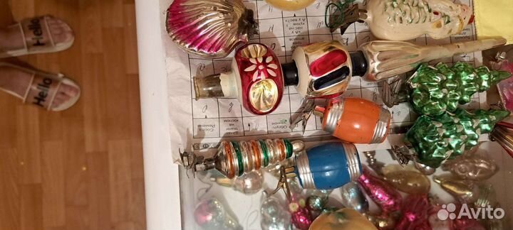 Елочные игрушки СССР