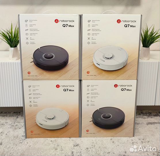 Робот-пылесос Roborock Q7 Max Новые