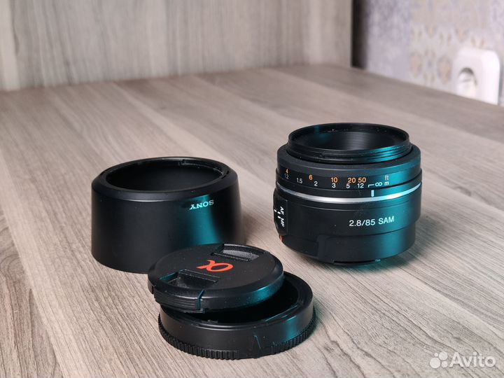 Объектив sony байонет А 85мм F2.8 SAM (SAL85F28)