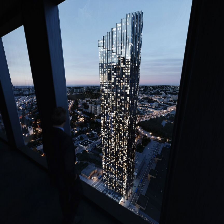 3-к. квартира, 113,7 м², 12/85 эт.