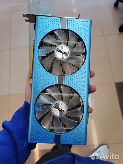 Втдеокарта amd sapphire rx580 8gb se nitro+