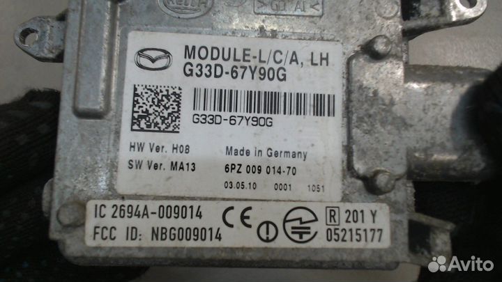 Блок управления BSD (Blind Spot Detection) система