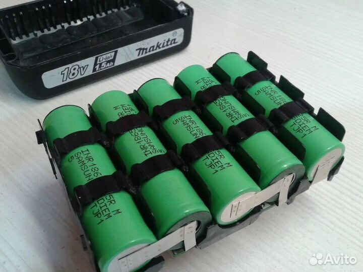 Ремонт аккумуляторов шуруповёртов, пылесосов