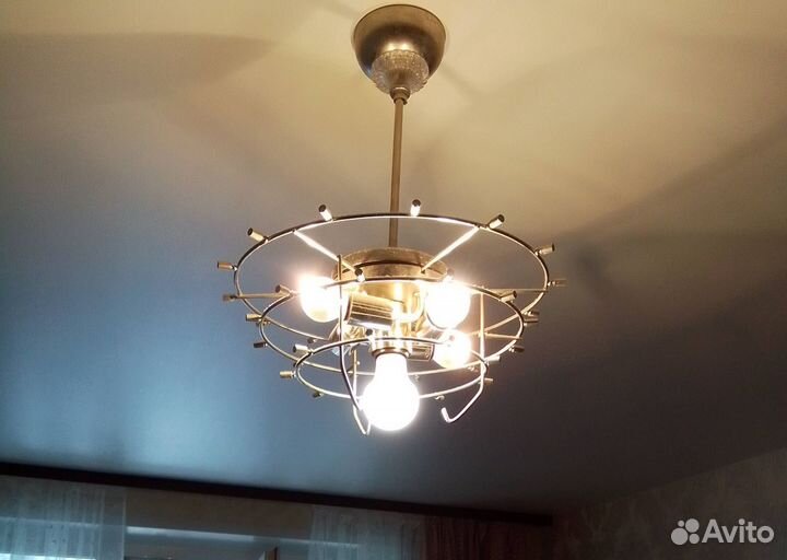 Люстра хрустальная чехия