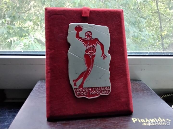 Плакетка Union Italiana Sport Popolare