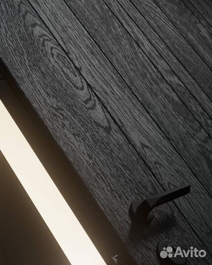 Входная дверь из массива дерева