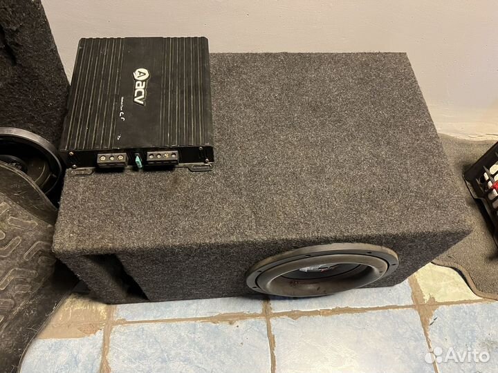 Сабуфер + усилитель