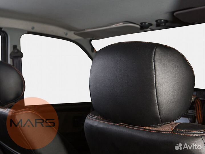 Авточехлы для УАЗ Патриот с ромбом