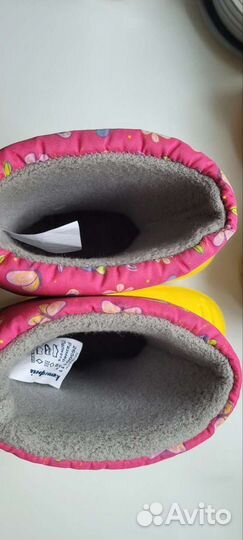 Резиновые сапожки Котофей из материала эва