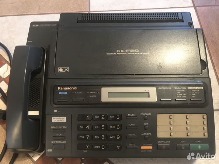 Телефон факс Panasonic KX-F130BX